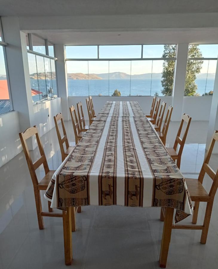 Hospedaje Y Restaurante Saywa Llachon Dış mekan fotoğraf