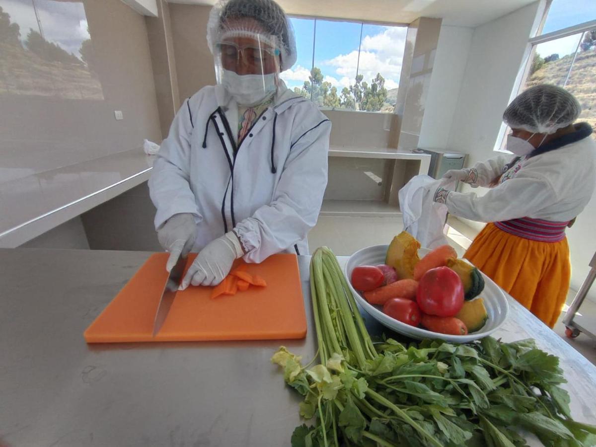 Hospedaje Y Restaurante Saywa Llachon Dış mekan fotoğraf