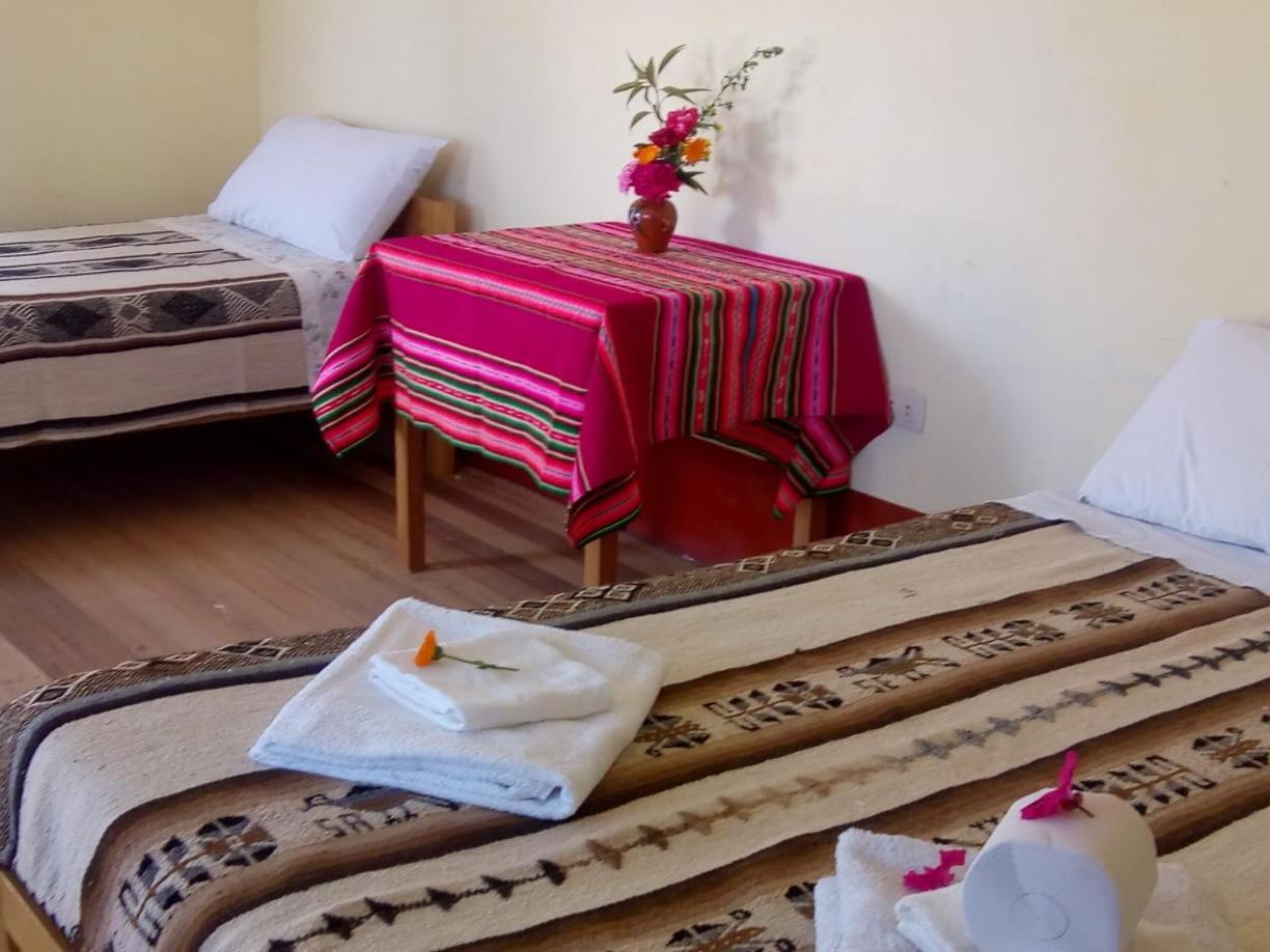 Hospedaje Y Restaurante Saywa Llachon Dış mekan fotoğraf